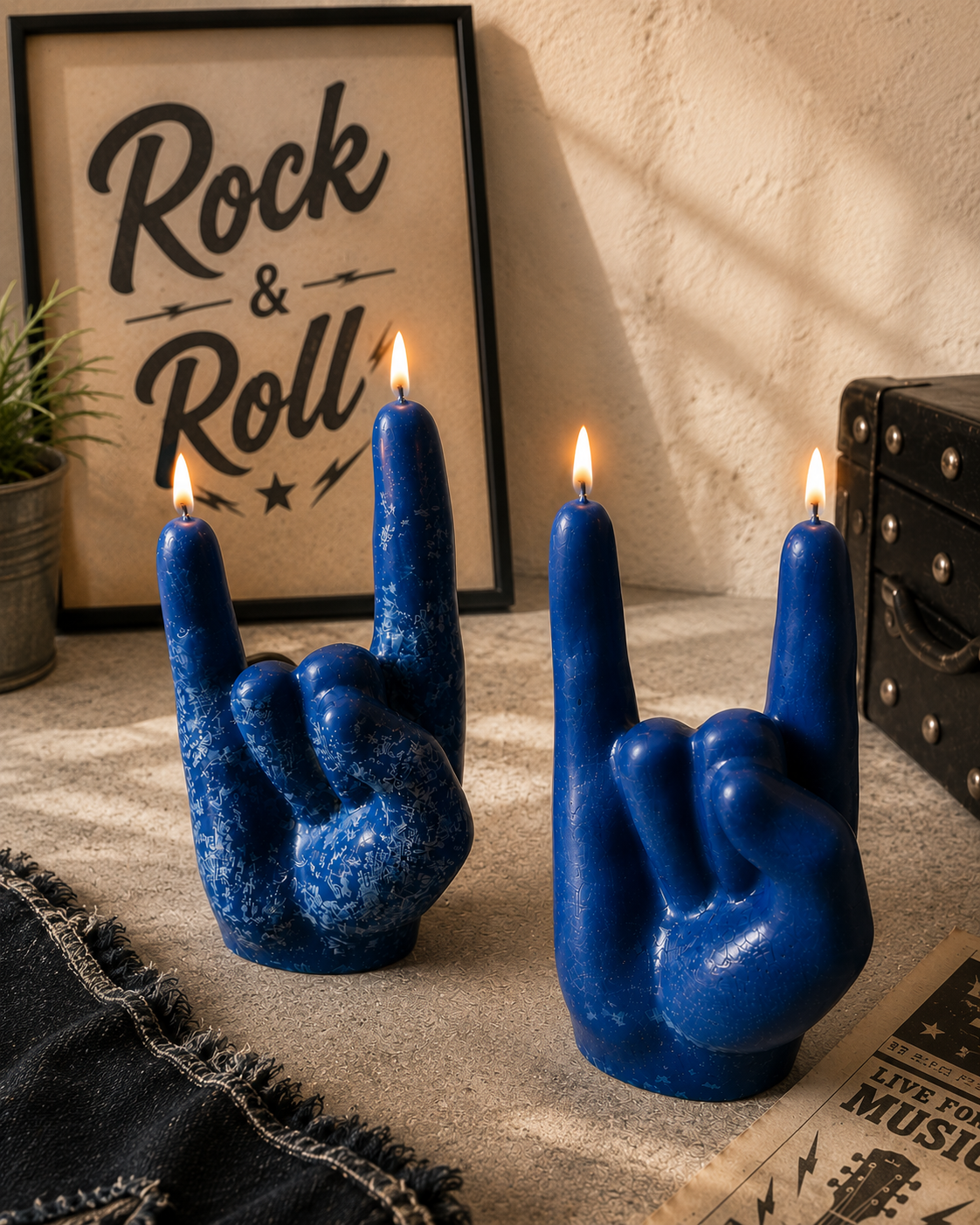Peace & Rock Kaars – Cool Design ✨