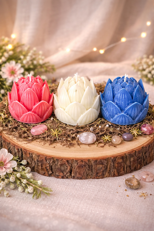 Budding Serenity Lotus Candle