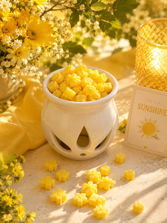 🌻 Zonnebloem Wax Melts – Sunny Collection ✨