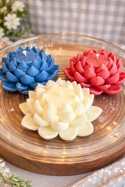 Lotus Bloem Kaars – Bloom Design 🌸