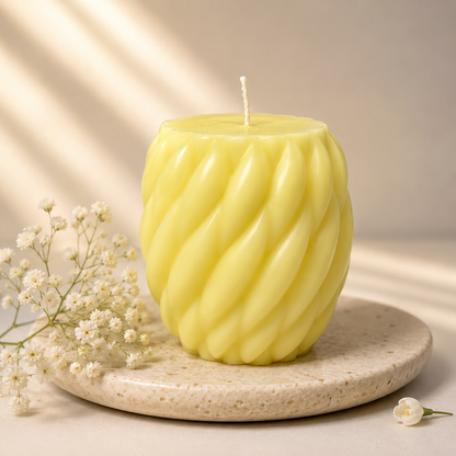 Twirl Druppel Kaars – Elegant Design ✨