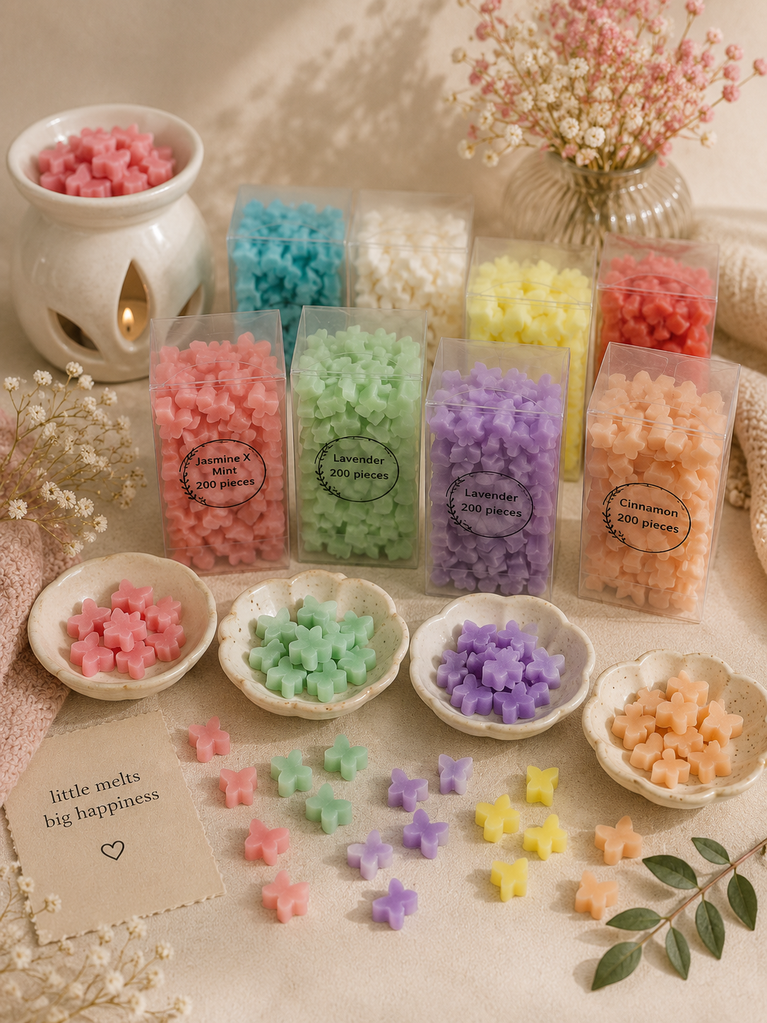 Mini Vlinder Wax Melts – Dreamy Design 🦋