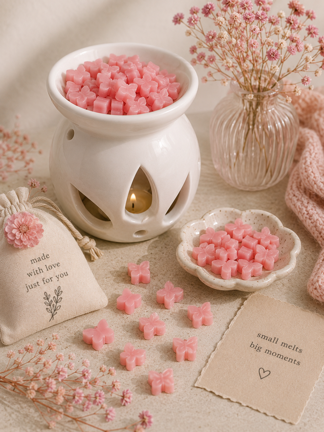 Mini Vlinder Wax Melts – Dreamy Design 🦋